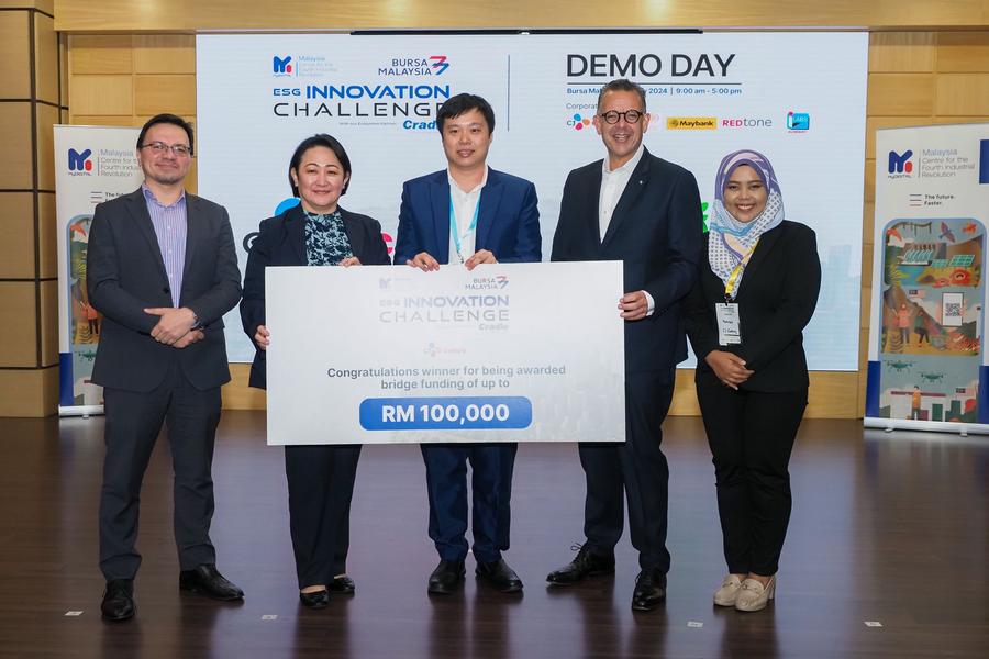 Winner of the MYCentre4IR ESG Innovation Challenge 2024