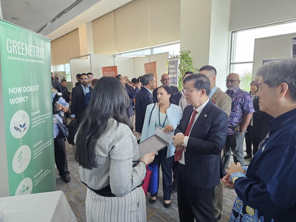 Greenetrix meeting Mr. Chow Kon Yeow